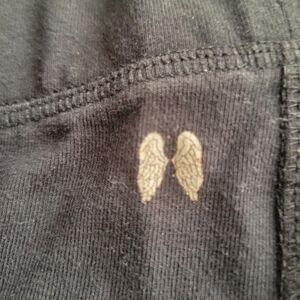 Victoria's Secret angel wings leggings - M